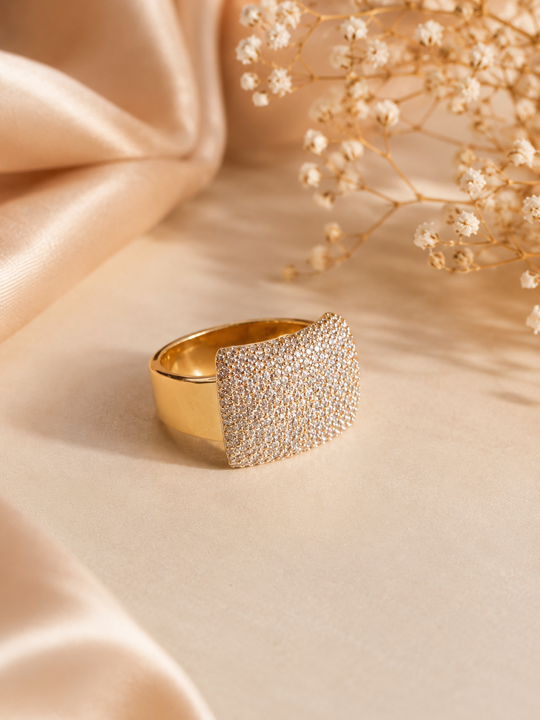 Celeste Pavé Ring